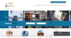 Desktop Screenshot of hostalmontorena.com